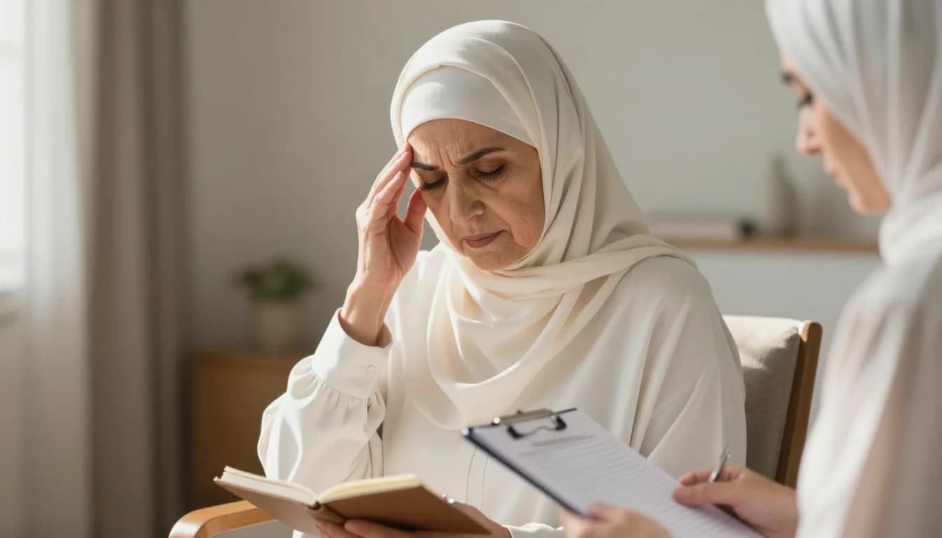 Peripheral Nerves Doctors and Clinics in Irbid — A patient discussing neurological symptoms with a clinician — directory of the best Peripheral Nerves doctors in Irbid