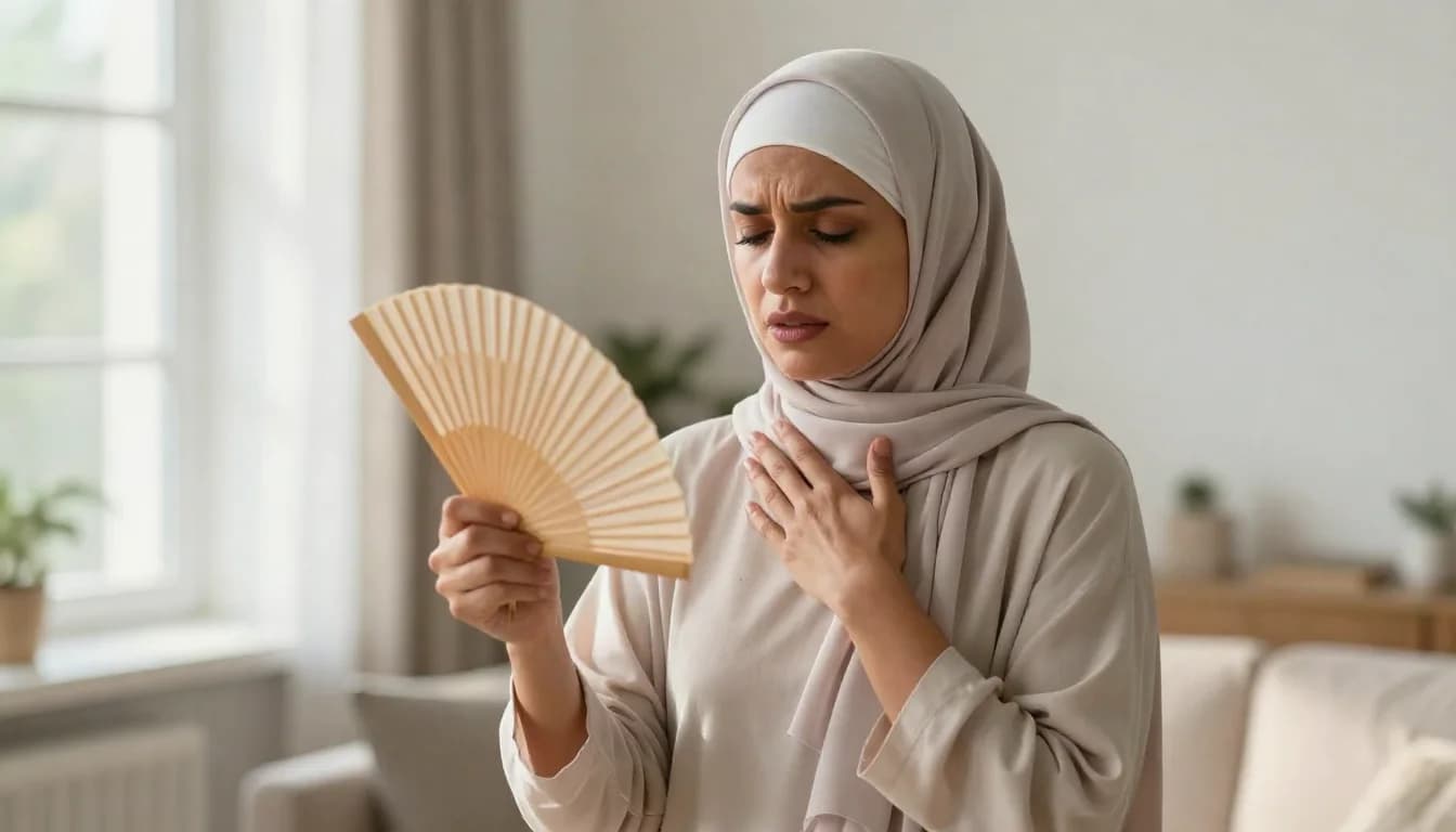 أعراض سن اليأس: الهبات الساخنة، اضطرابات النوم، وصحة العظام — نصائح عملية للتعامل مع أعراض سن اليأس كالهبات الساخنة واضطرابات النوم للحفاظ على صحة العظام.