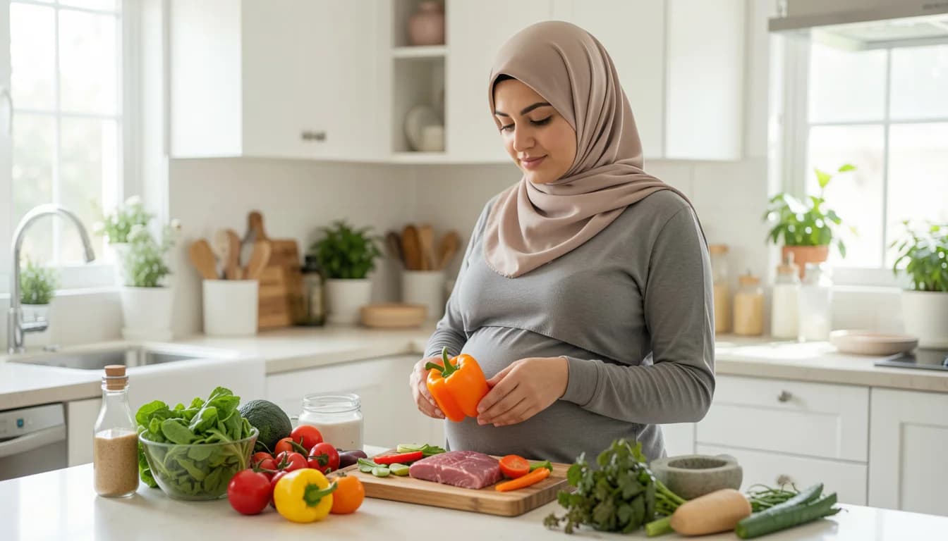 سكري الحمل: الفحص والغذاء والولادة والمتابعة بعد الحمل — يتناول المقال كيفية تشخيص سكري الحمل، وتأثيره على الجنين، وخطط المتابعة والتحكم في مستويات السكر.