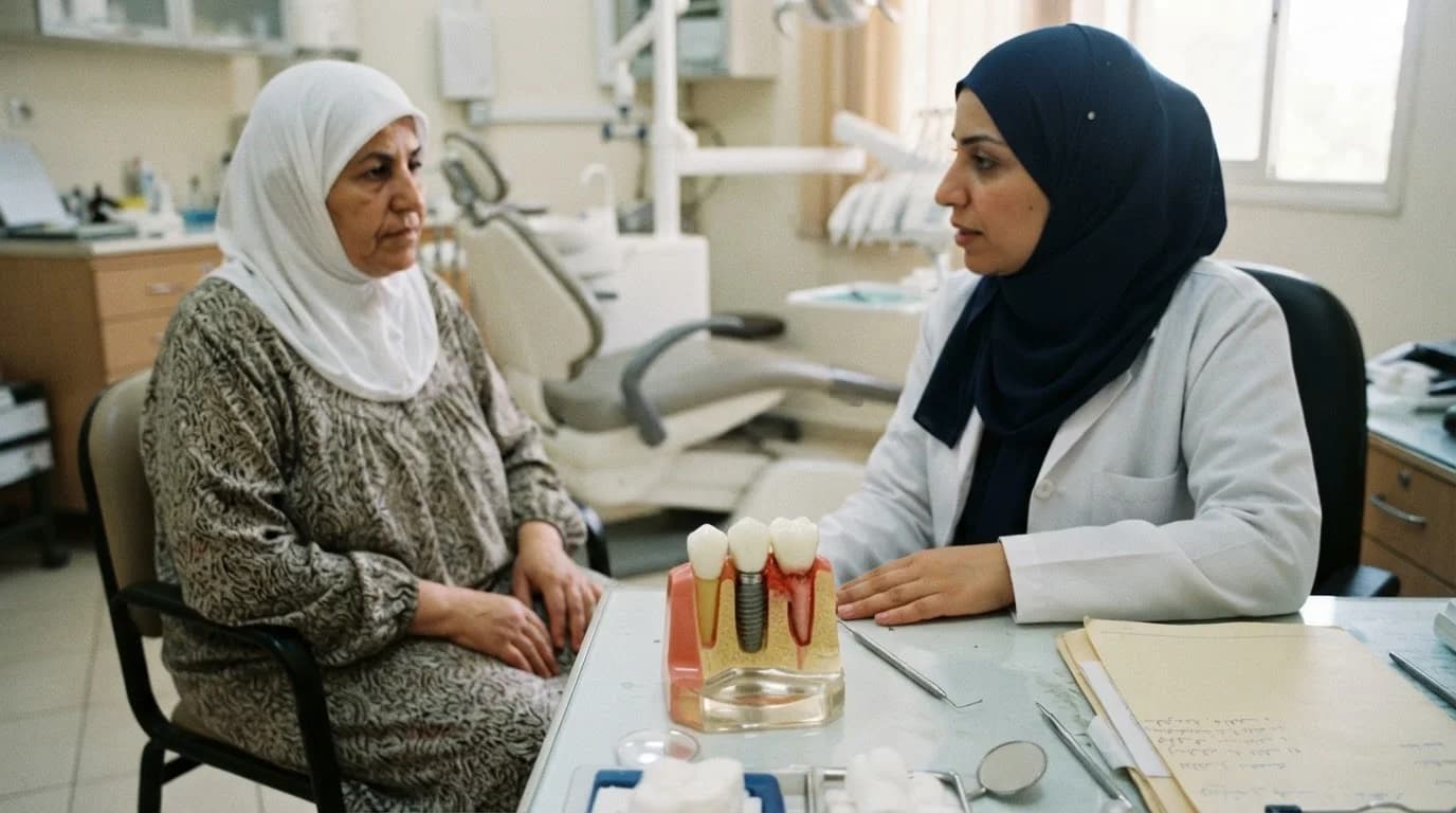 التهاب ما حول زراعة الأسنان: العلامات المبكرة قبل فقدان العظم — دليل للتعرف على علامات التهاب اللثة المحيطة بزراعة الأسنان وطرق الوقاية منها.
