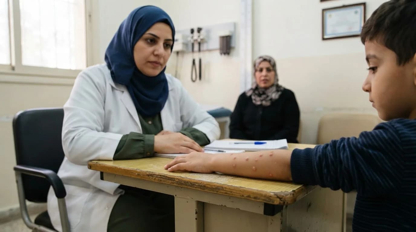 المليساء المعدية: حبوب لؤلؤية عند الأطفال ومتى تُعالج — تعريف بعدوى المليساء المعدية الفيروسية، وكيفية تمييز أعراضها والخيارات العلاجية المتاحة للأطفال.