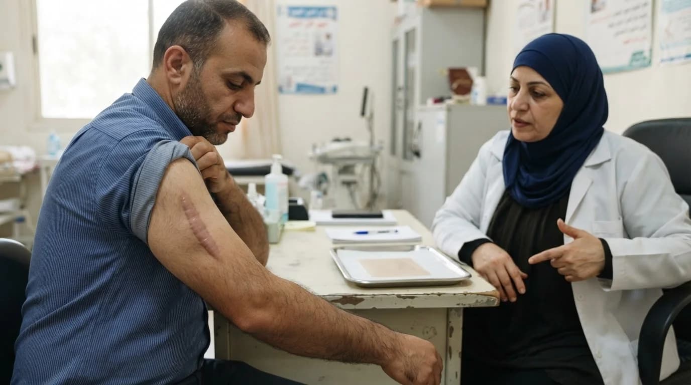 الندبات المتضخمة والكيلويد: لماذا تكبر الندبة وكيف تُعالج؟ — شرح للفرق بين الندبات المتضخمة والكيلويد، وأسباب نمو النسيج الليفي الزائد وكيفية معالجته.