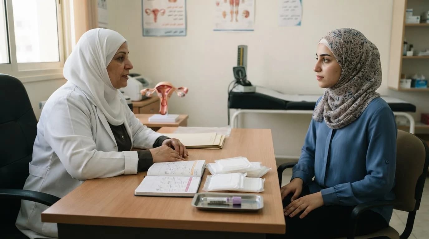 غزارة الدورة الشهرية: الأسباب والفحوص وعلاج فقر الدم — نظرة توعوية على أسباب نزيف الطمث الغزير، معايير تشخيصه، وتأثيراته المحتملة على الصحة وكيفية معالجته.