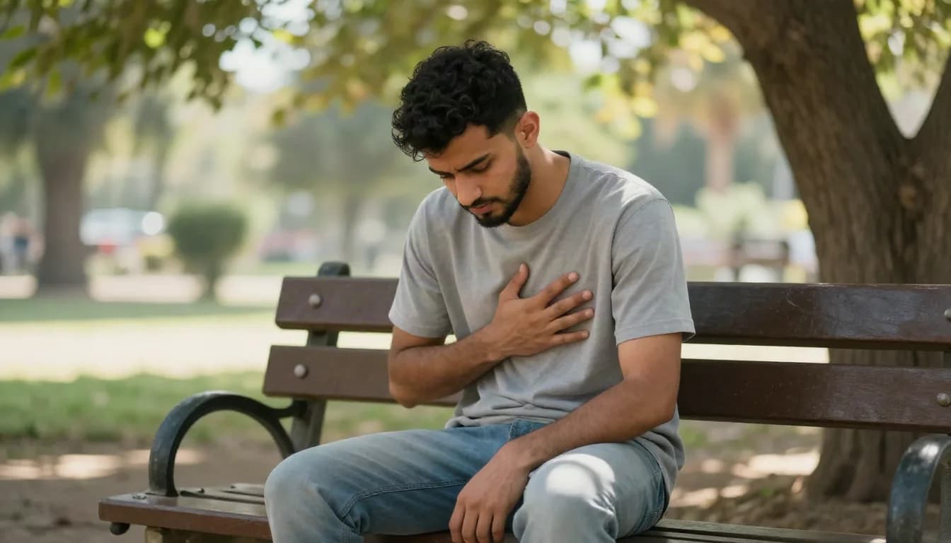 التهاب عضلة القلب: ألم الصدر بعد عدوى ومخاطر الجهد — دليل حول التهاب عضلة القلب، بما في ذلك الأسباب الشائعة، والأعراض التي تستوجب الفحص الطبي الدقيق.