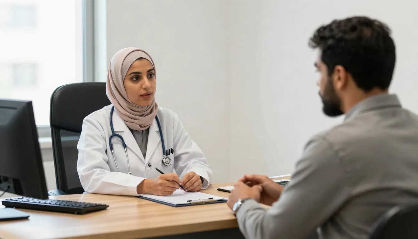 اعتلال جذور الرقبة: ألم يمتد إلى الذراع وتنميل الأصابع — شرح لأسباب آلام الرقبة الممتدة للذراع، وكيفية التمييز بين الأعراض وخيارات العلاج.