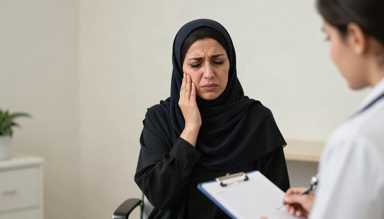 ألم العصب الخامس: صدمات كهربائية في الوجه — توضيح لنوبات ألم الوجه الحادة الناتجة عن تهيج العصب الخامس وطرق التعامل معها.