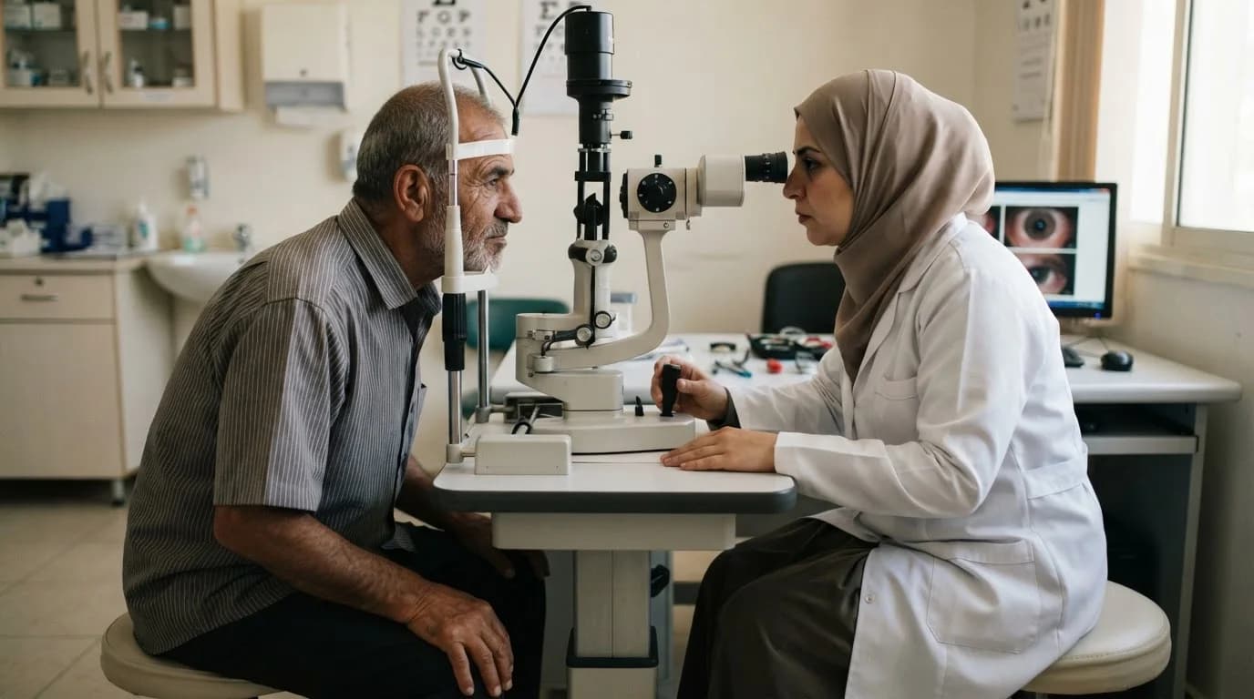 الساد: عتامة عدسة العين ومتى تفيد العملية؟ — توضيح لحالة الساد، أعراض عتامة العدسة، متى تكون الجراحة ضرورية، وطرق التشخيص المتبعة.