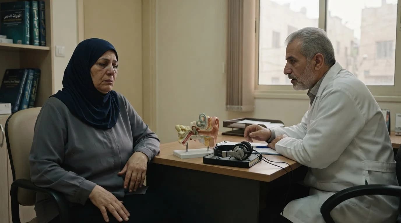 مرض منيير: نوبات دوار مع طنين ونقص سمع — توضيح لنوبات مرض منيير، تأثيره على السمع والتوازن، وكيفية تشخيصه وإدارته طبياً.