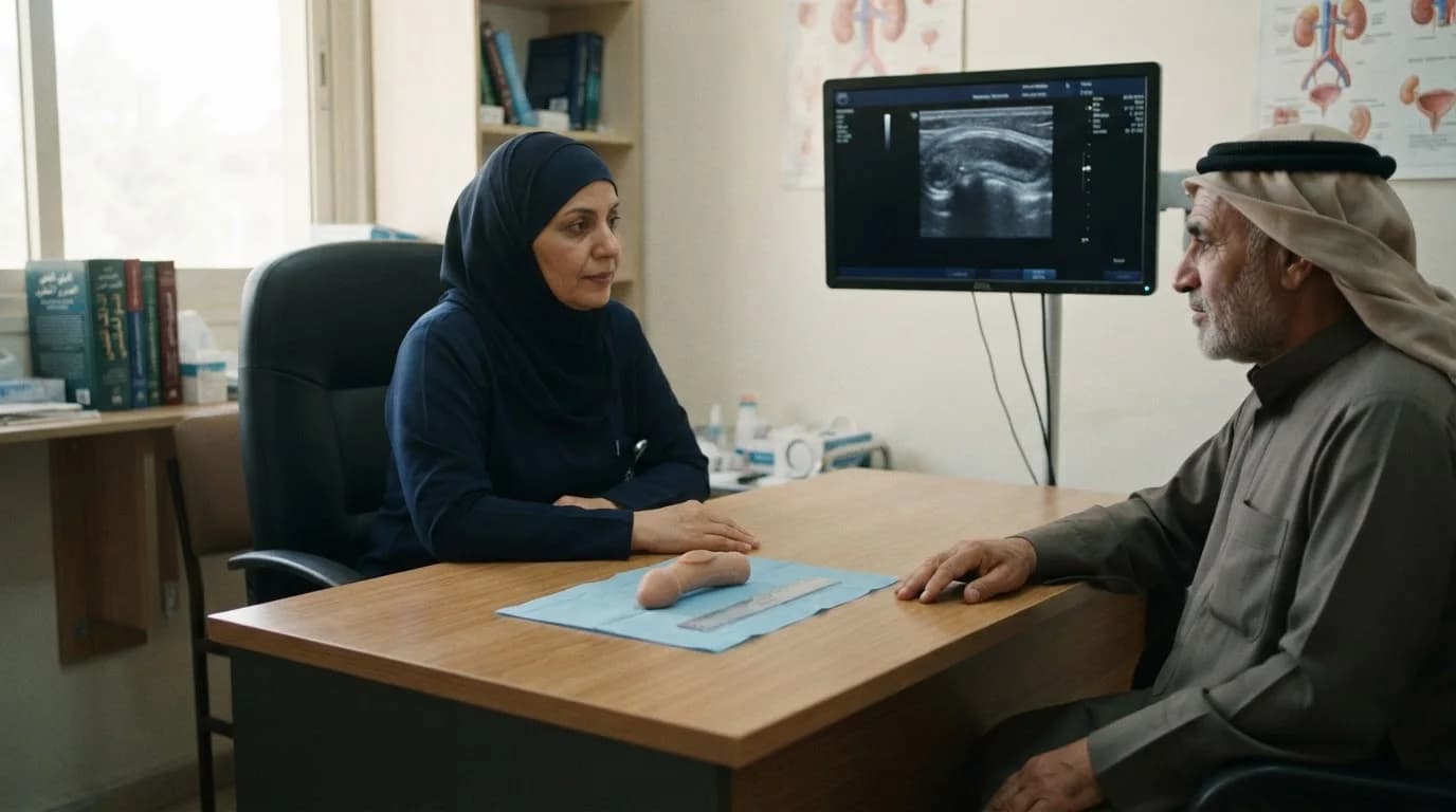 مرض بيروني: انحناء القضيب والألم وخيارات العلاج — نظرة على مرض بيروني، أعراض انحناء القضيب، وخيارات العلاج الطبية المتاحة للمرضى.