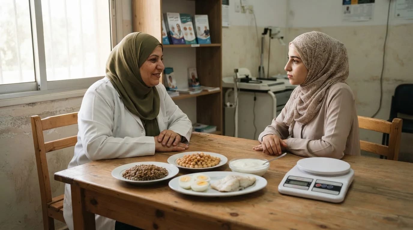 احتياج البروتين: كيف يختلف مع العمر والرياضة ومرض الكلى؟ — توضيح الاحتياجات اليومية للبروتين بناءً على العمر، النشاط البدني، والحالة الصحية العامة.