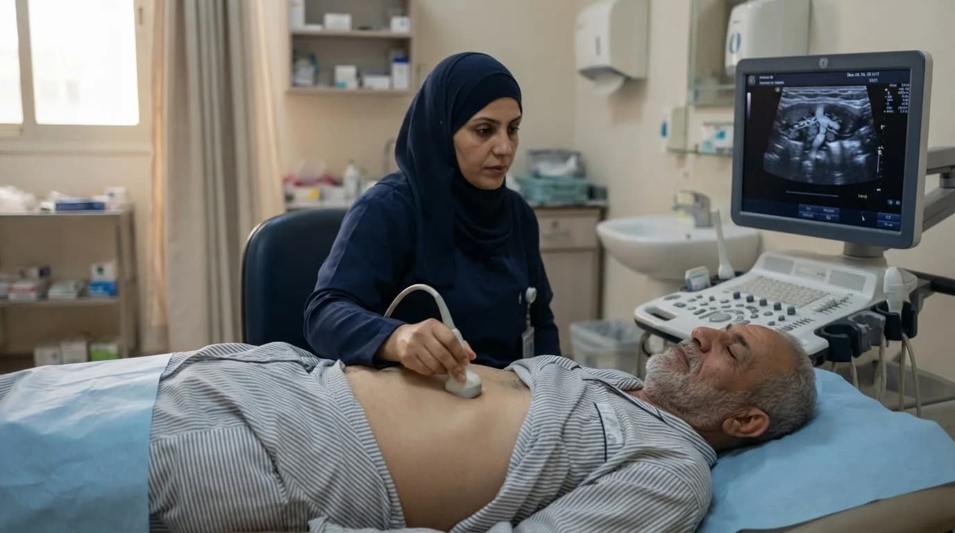 تمدد الشريان الأبهر البطني: أهمية الفحص المبكر والوقاية من التمزق — نظرة على طرق الكشف المبكر عن تمدد الشريان الأبهر، وأهمية المراقبة الطبية للوقاية من المخاطر.