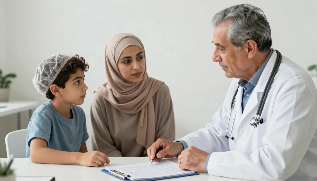 السرطان عند الأطفال: علاماته المبكرة، أساليب العلاج، ودعم الأسرة — دليل حول تشخيص وعلاج سرطان الأطفال وأهمية الدعم النفسي والاجتماعي للطفل وأسرته خلال فترة التعافي.