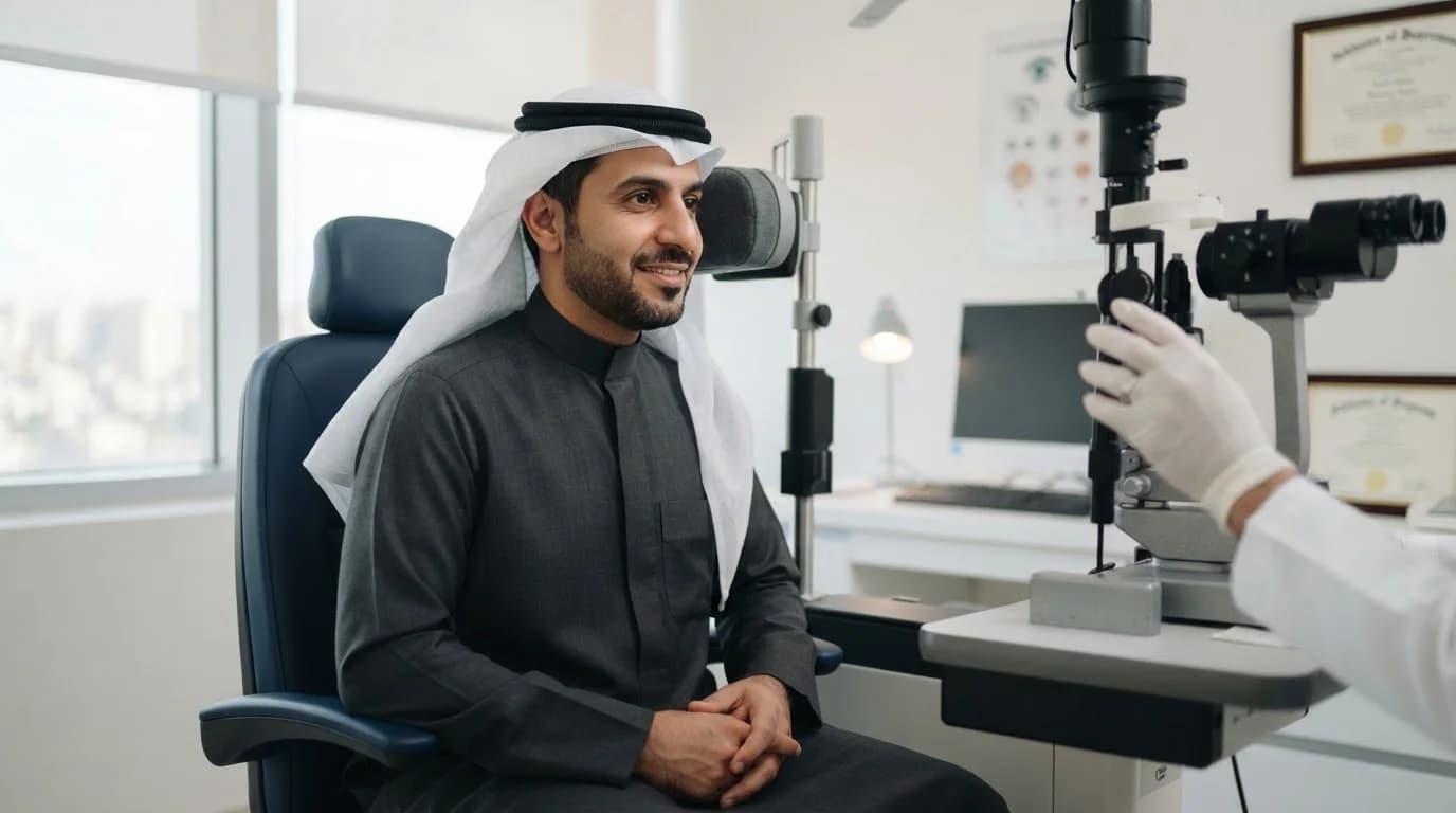 المياه الزرقاء (الجلوكوما): الأعراض والأسباب والعلاج — دليل عن الجلوكوما، يوضح أسباب ارتفاع ضغط العين وأهمية الكشف المبكر للحفاظ على حاسة البصر.
