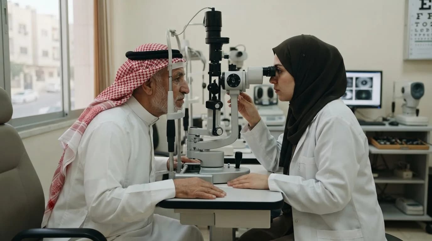 المياه البيضاء (الساد): الأسباب والأعراض والعلاج — شرح لمرض المياه البيضاء، مع توضيح أعراض غباش الرؤية والحلول الجراحية المتاحة لاستعادة البصر.