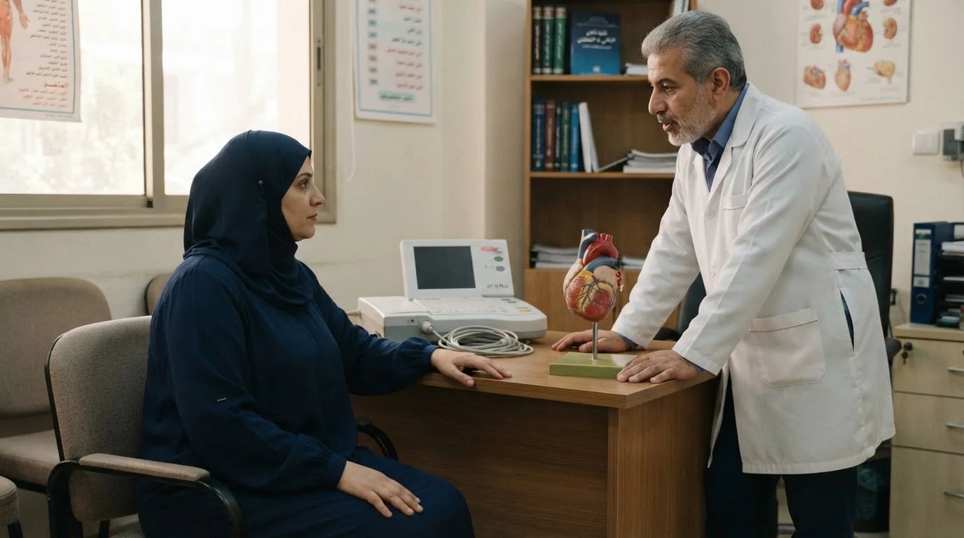 Best Cardiologist in Amman 2026 — And When to Go to the ER Immediately — A guide to selecting a cardiologist in Amman based on ratings and expertise, with an overview of emergency symptoms and routine checkups.