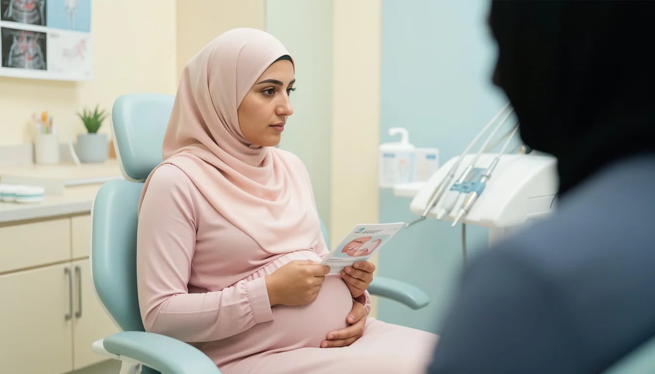 Dental Care During Pregnancy: What's Safe and What to Postpone — A guide on maintaining oral health during pregnancy and safe dental procedures for the mother.