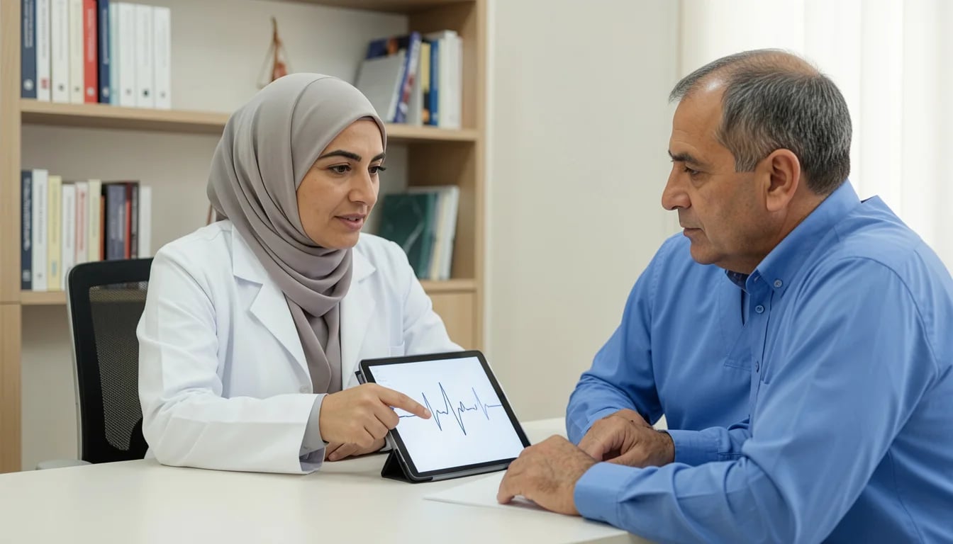 الرجفان الأذيني: خيارات التحكم بالنبض والوقاية من الجلطات الدماغية — نظرة تفصيلية على إدارة الرجفان الأذيني، تشمل التحكم في ضربات القلب، مضادات التخثر، وتغييرات نمط الحياة.