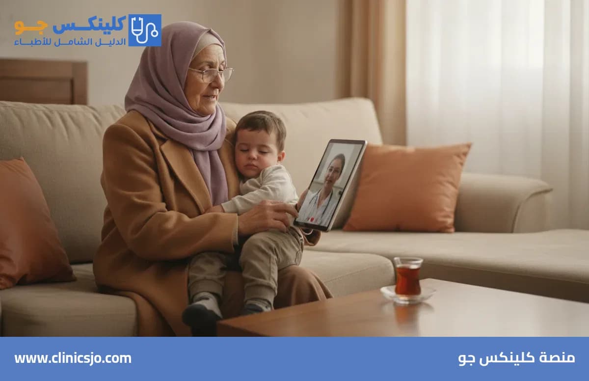 Online Paediatrician Consultation in Jordan: When It Helps and When to See a Doctor - ClinicsJo platform
