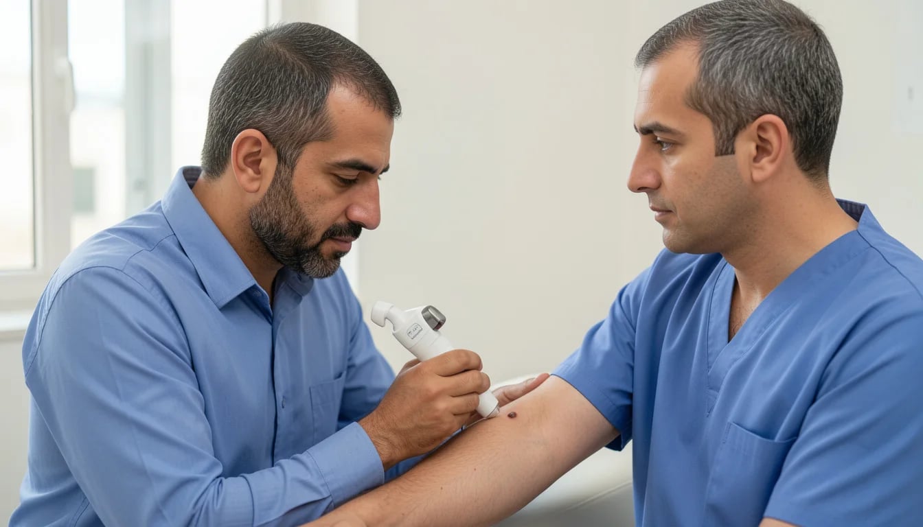 Moles and Skin Cancer Screening: The ABCDE Rule and Prevention — Guidelines on monitoring moles using the ABCDE rule for early skin cancer detection.