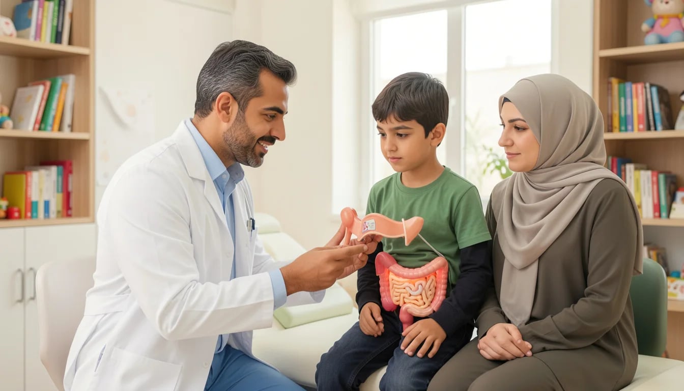 التهاب الزائدة الدودية عند الأطفال: علامات الخطر ومتى تطلب الطوارئ؟ — تعرف على علامات الخطر لالتهاب الزائدة الدودية عند الأطفال ومتى يجب التوجه للطوارئ فوراً.