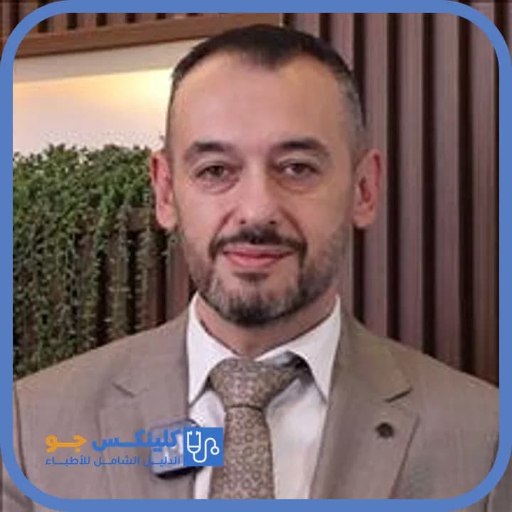 أشرف حاتم القبج - أفضل الأطباء في الأردن - منصة كلينكس جو الدكتور أشرف حاتم القبج (Dr. Ashraf Hatem Qubbaj) طبيب قلب وشرايين في الدوار الثالث، عمّان - منصة كلينكس جو