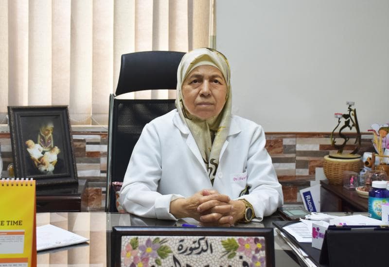 الدكتور فوزية قاسم المصري (Dr. Fawzia Qasem Al Masri) طبيب نسائية وتوليد في عرجان، عمّان